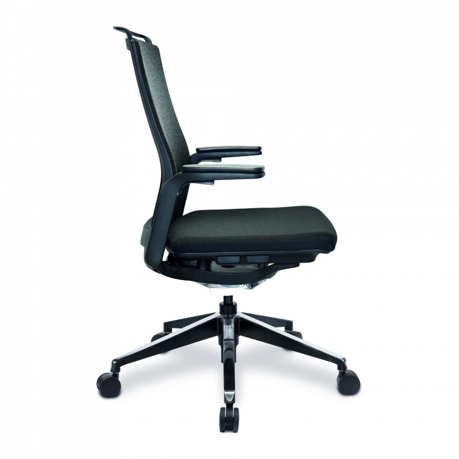 Libra High Back Fabric Manager Chair